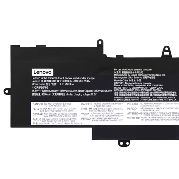 Batteri til bærbar computer LENOVO L21M4PH4 L21C4PH4 L21D4PH4 - Image 3