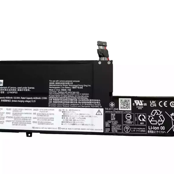 Batteri til bærbar computer LENOVO L21M3PE0 L21C3PE0 L21L3PE0 L21B3PE0 - Image 3