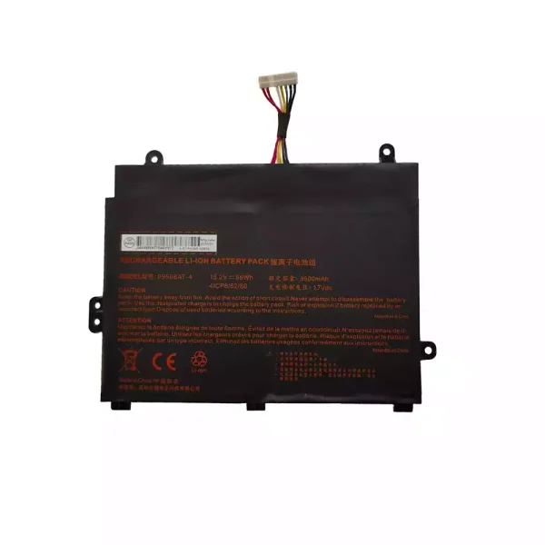 Batteri til bærbar computer P950BAT-4