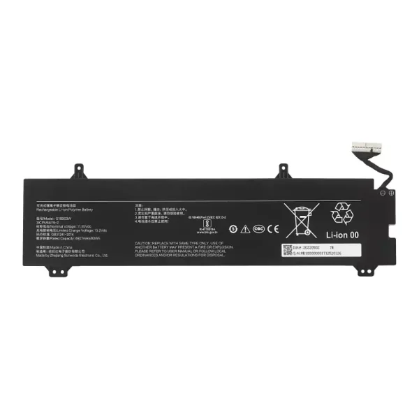 Batteri til bærbar computer G16B03W,Redmi G Pro 2022/Redmi G Pro 2024