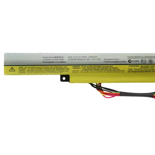Batteri til bærbar computer LENOVO L12L4K01 L12S4E21 L12M4E21 L12M4K01 - Image 4