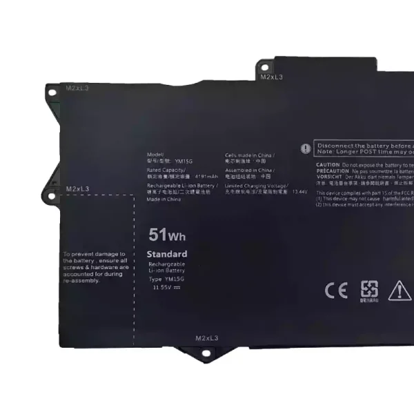 Batteri til bærbar computer Dell YM15G,Dell XPS 13 9315 2-in-1 - Image 3
