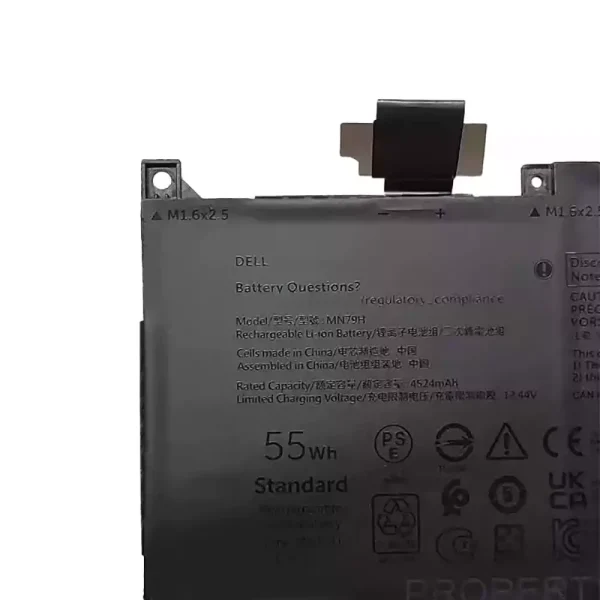 Batteri til bærbar computer Dell MN79H NXRKW - Image 3