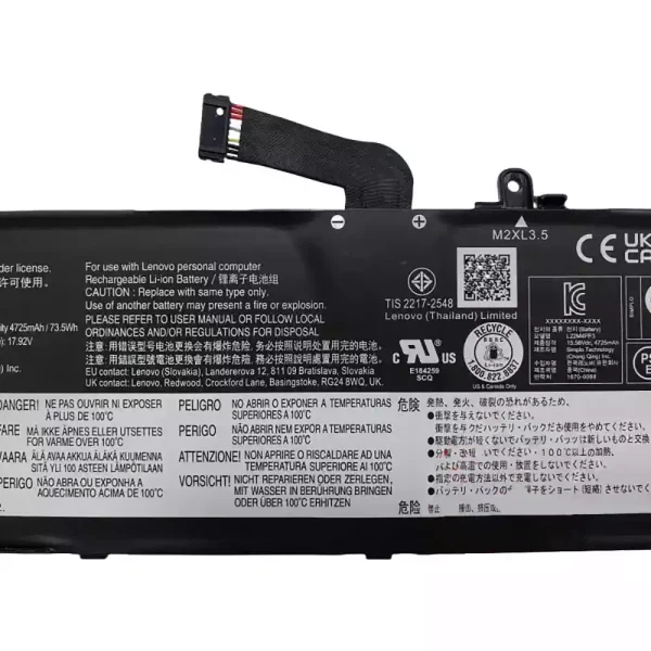 Batteri til bærbar computer LENOVO L22M4PF3 L22X4PF3 L22B4PF3 - Image 3