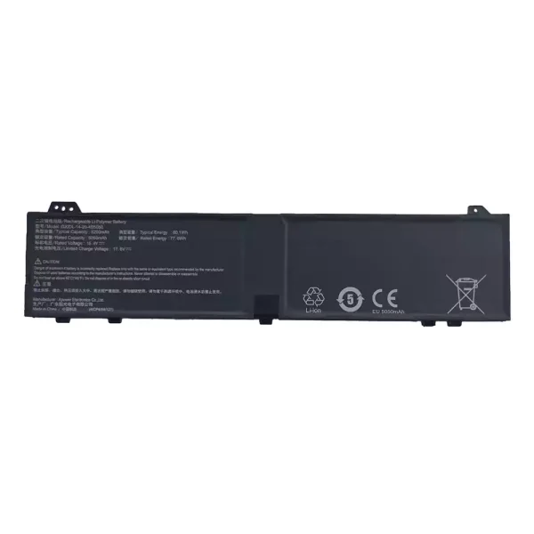 Batteri til bærbar computer MECHREVO GXIDL-14-20-4S5050