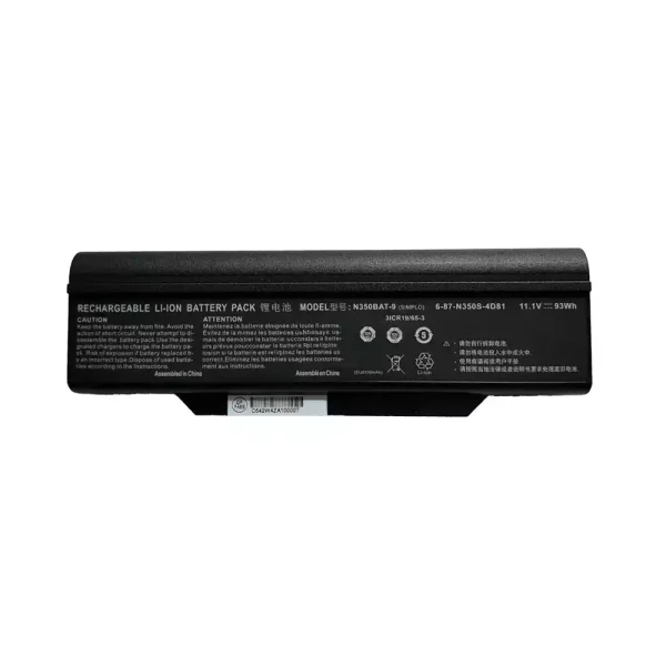 Batteri til bærbar computer N350BAT-9 6-87-N350S-4D81