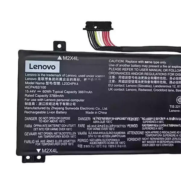 Batteri til bærbar computer LENOVO L23C4PK4 L23M4PK4 L23D4PK4 - Image 3
