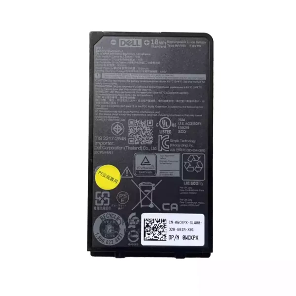 Batteri til bærbar computer DELL WV9RV WCKPX