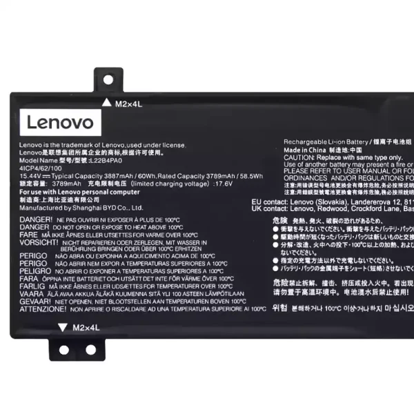 Batteri til bærbar computer LENOVO L22B4PA0 L22M4PA0 L22D4PA0 L22X4PA0 - Image 3
