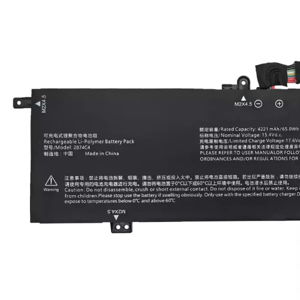 Batteri til bærbar computer 2874C4 - Image 3