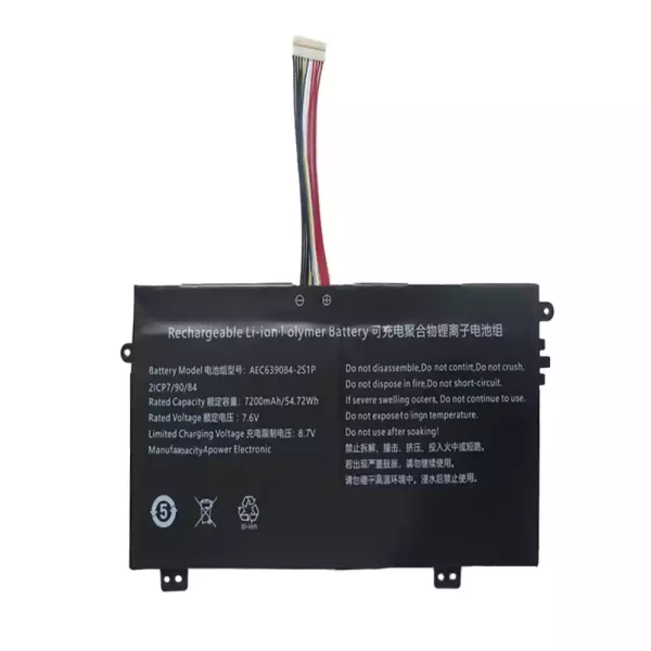 Batteri til bærbar computer AEC639084-2S1P - Image 3