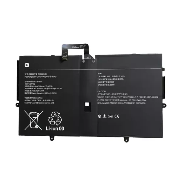 Batteri til bærbar computer XIAOMI R13B06W