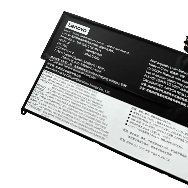 Batteri til bærbar computer LENOVO L19M4PG4 L19C4PG4 L19D4PG3 - Image 3