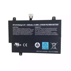 Batteri til bærbar computer MSI BTY-S19