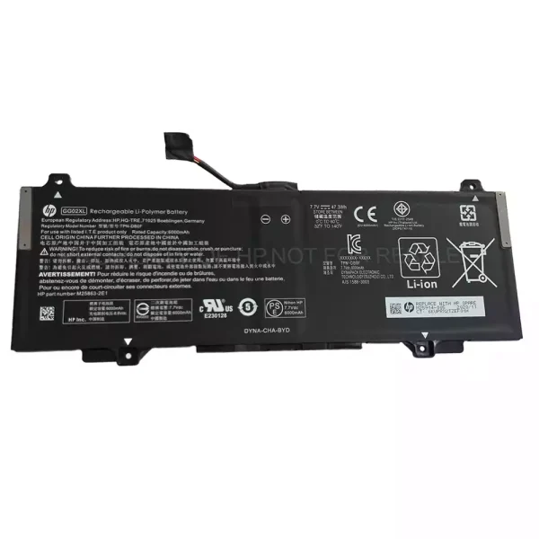 Batteri til bærbar computer HP GG02XL