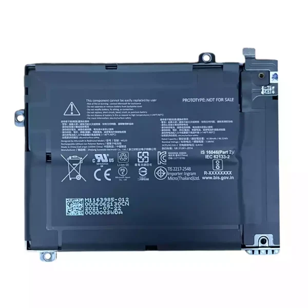 Batteri til bærbar computer Microsoft Surface Pro 9 2038 1996 1997 2032 DYNM04 - Image 3