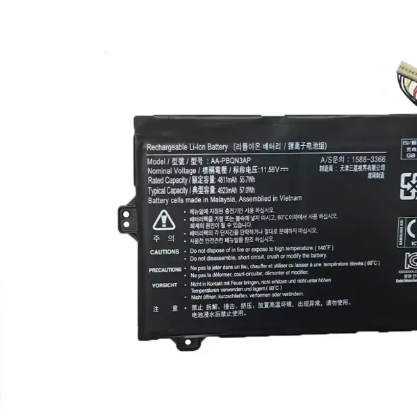 Batteri til bærbar computer SAMSUNG AA-PBQN3AP - Image 3