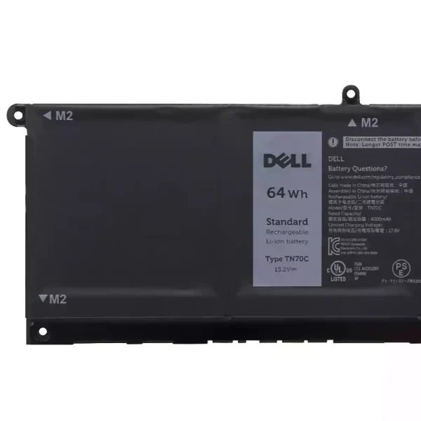 Batteri til bærbar computer DELL TN70C - Image 3