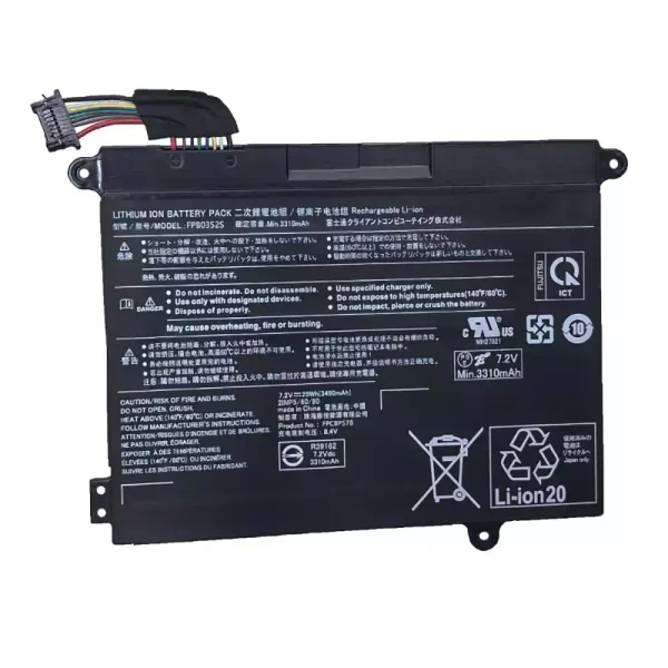 Batteri til bærbar computer Fujitsu FPB0352S FPCBP578