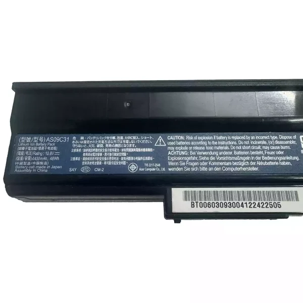 Batteri til bærbar computer ACER AS09C71 AS09C75 AS09C31 - Image 2