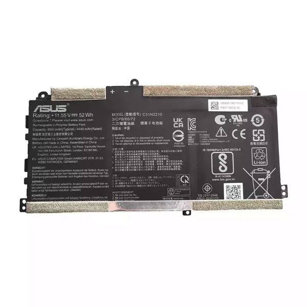 Batteri til bærbar computer ASUS C31N2210