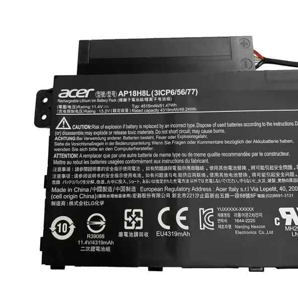 Batteri til bærbar computer ACER AP18H18L - Image 2