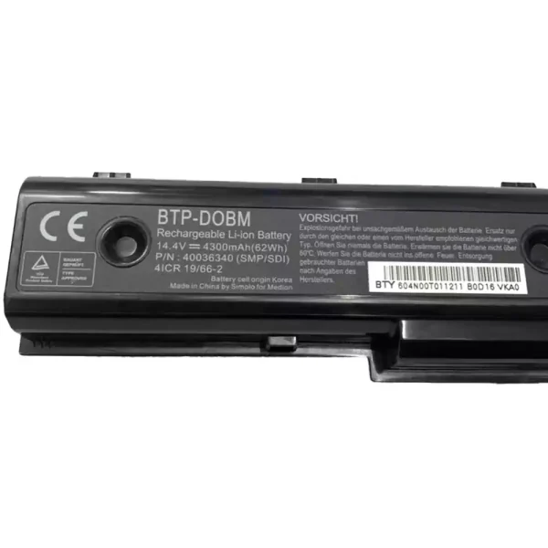 Batteri til bærbar computer Medion BTP-DNBM,BTP-DOBM - Image 2