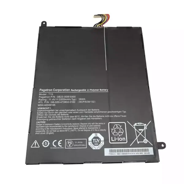 Batteri til bærbar computer 0B23-00BS000 GB-S30-4739D2-0100 40049195