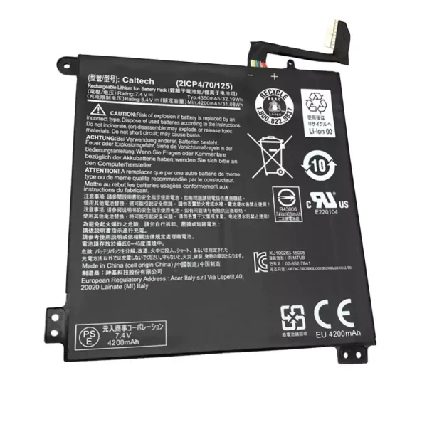 Batteri til bærbar computer Acer Caltech