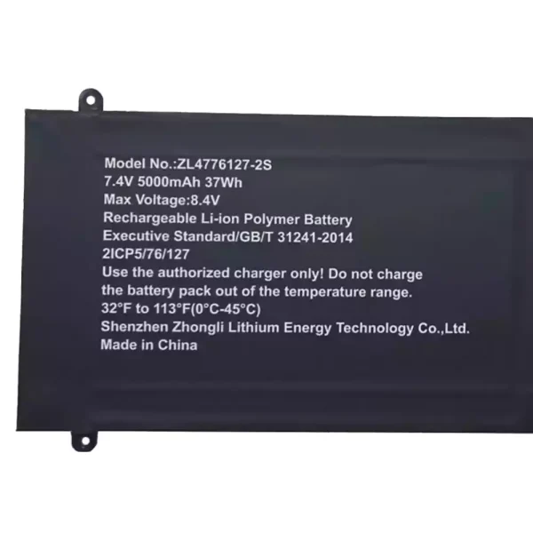 Batteri til bærbar computer ZL4776127-2S - Image 3