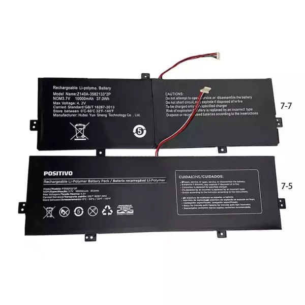 Batteri til bærbar computer POSITIVO Z140A-3582133*2P P3582132*2P