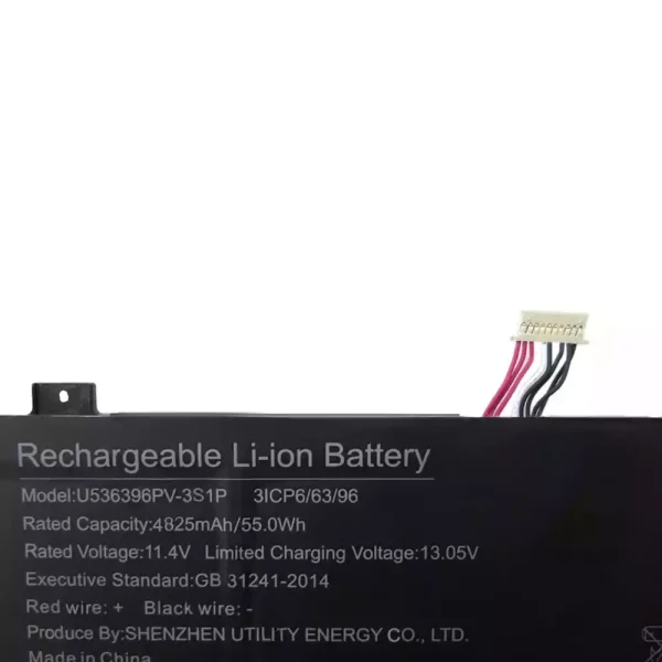 Batteri til bærbar computer U536396PV-3S1P - Image 2