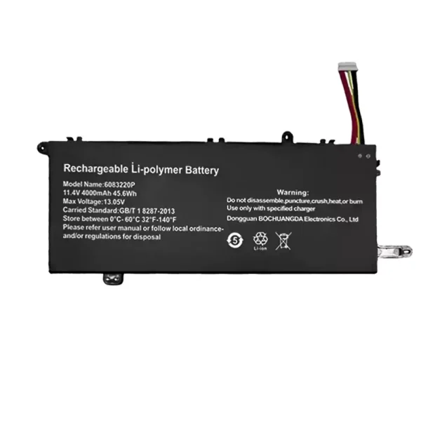 Batteri til bærbar computer 6083220P