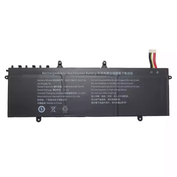 Batteri til bærbar computer AEC578870-3S1P AEC578870-3S1P-N