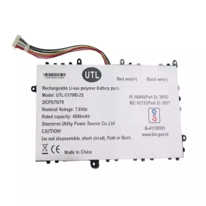 Batteri til bærbar computer UTL-517980-2S
