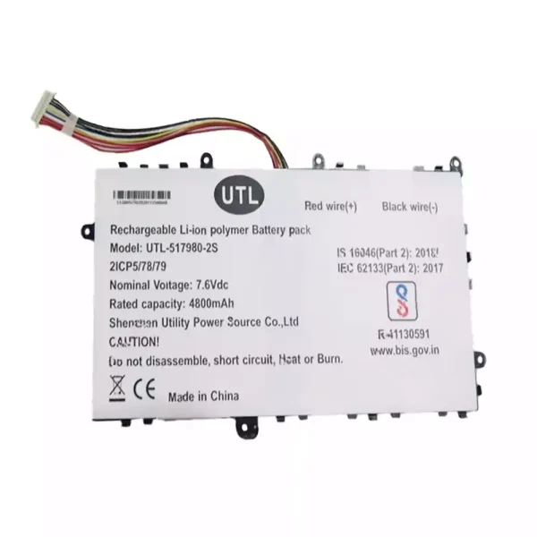 Batteri til bærbar computer UTL-517980-2S