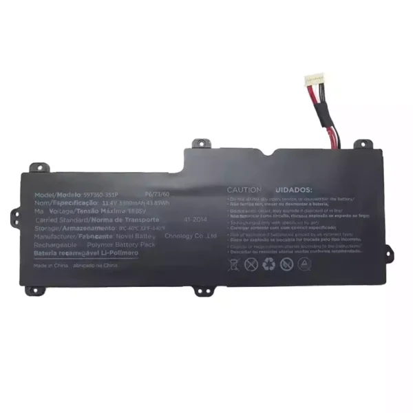 Batteri til bærbar computer 597360-3S1P