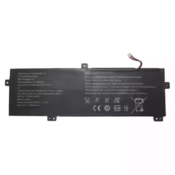 Batteri til bærbar computer 752-0478131-2S