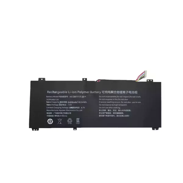 Batteri til bærbar computer AEC4381117-2S1P