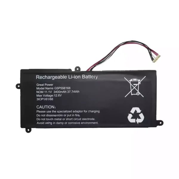 Batteri til bærbar computer GSP556168