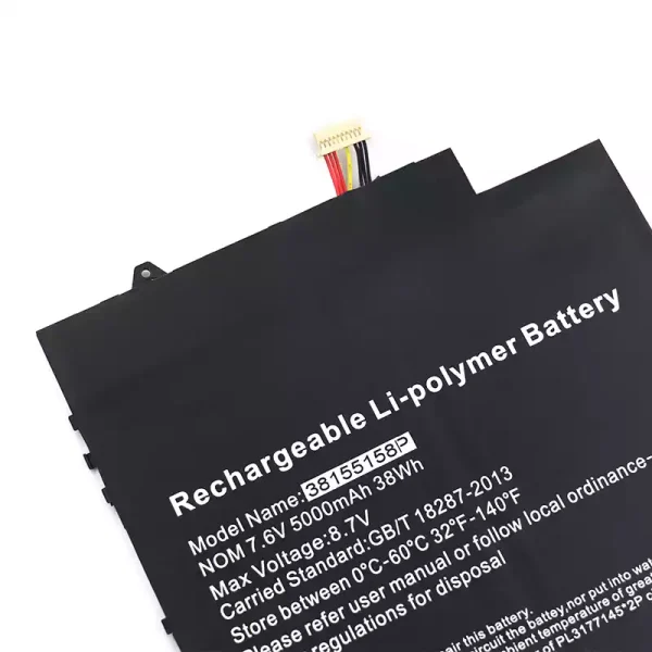 Batteri til bærbar computer 38155158P Jumper EZBook X4 Pro - Image 3