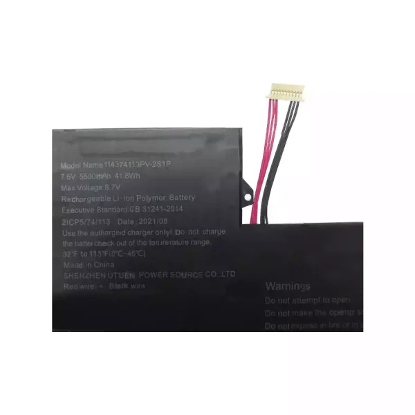 Batteri til bærbar computer U4374113PV-2S1P - Image 3