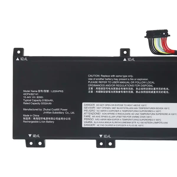 Batteri til bærbar computer LENOVO L23M4PK5 L23B4PK5 L23X4PK5 L23C4PK5 L23D4PK5 - Image 3