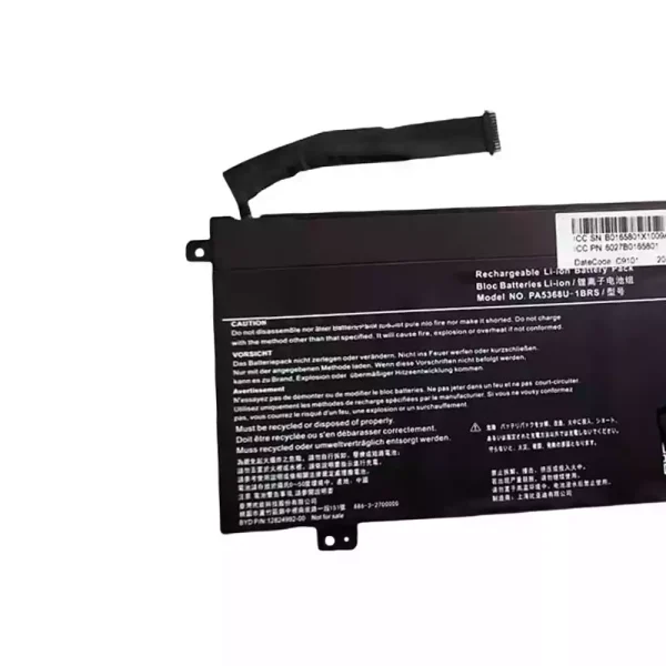 Batteri til bærbar computer TOSHIBA PA5368-1BRS - Image 3