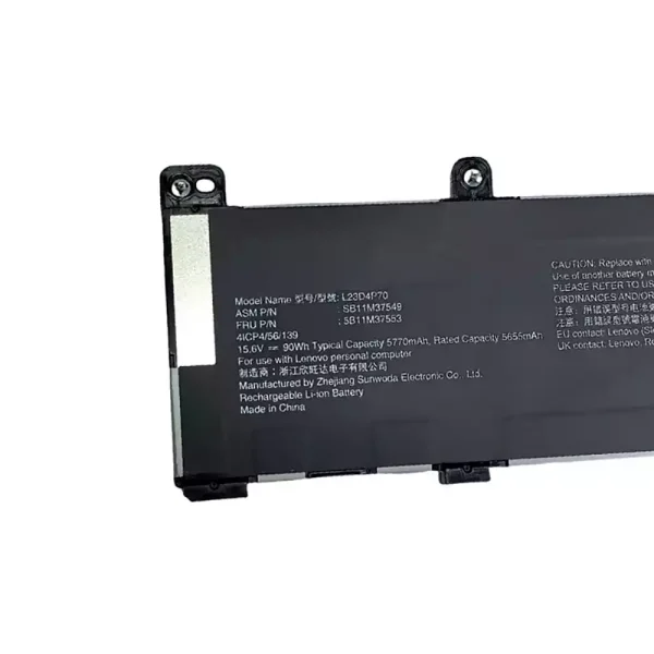 Batteri til bærbar computer LENOVO L23D4P70 L23C4P70 - Image 3