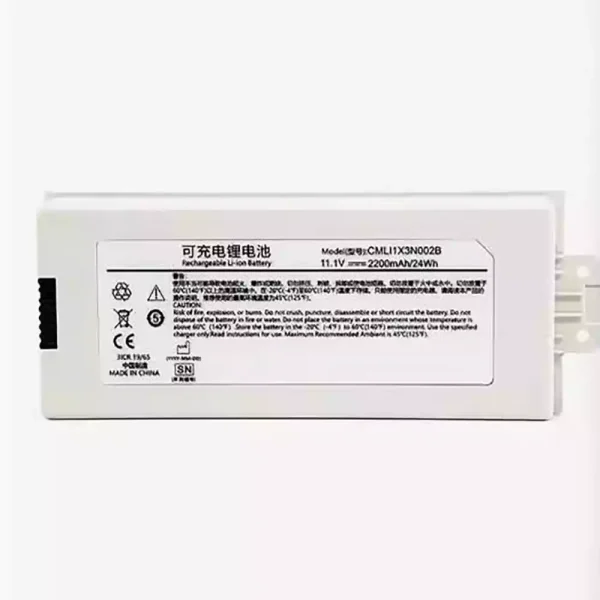 Batteri til COMEN 022-000118-00 022-000108-00 CMLI1X3N002B