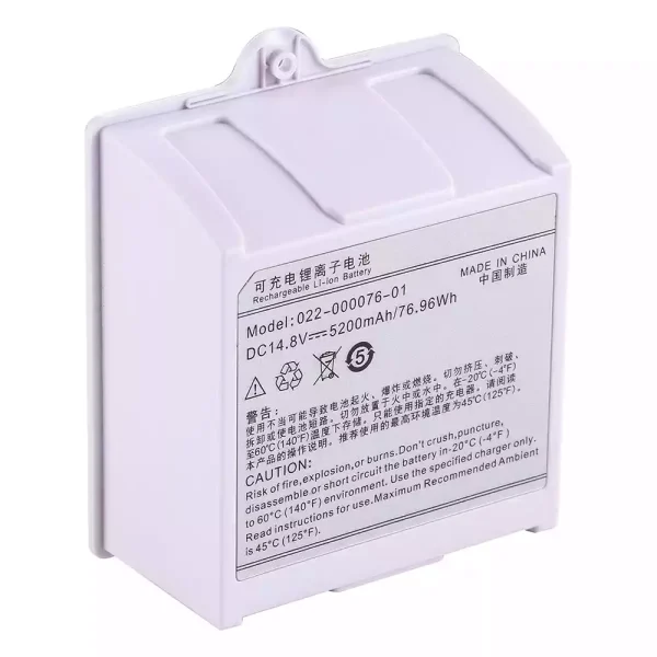 Batteri til 022-000076-01,WED-H0924 - Billede 3