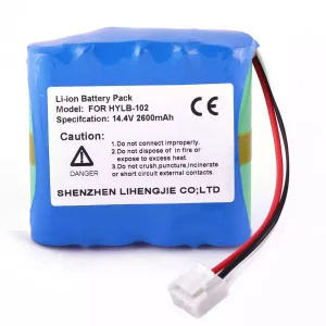 Batteri til Mindray HYLB-102,18287-2000,TWSLB-005,JHOTA-99K-00,022-000040-00,DECG-03A MEC-03 18287-2000