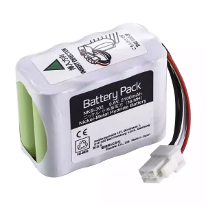 Batteri til NKB-302 X064,Nihon Kohden OPV-1500 OPV-1500K