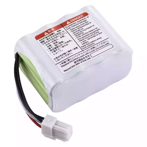 Batteri til NKB-302 X064,Nihon Kohden OPV-1500 OPV-1500K - Billede 3